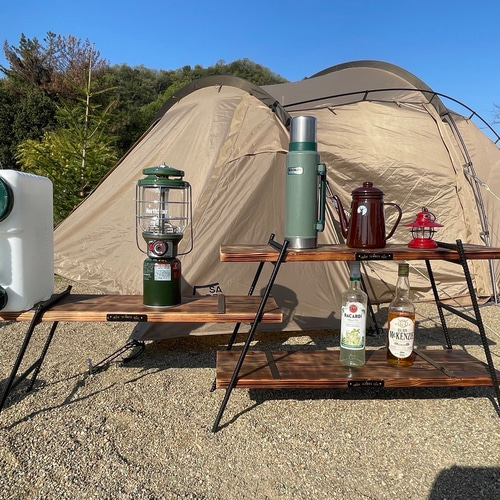 キャンプにおすすめのラック・棚43選！整理しておしゃれなサイトにキャンプ・アウトドア情報メディアhinata