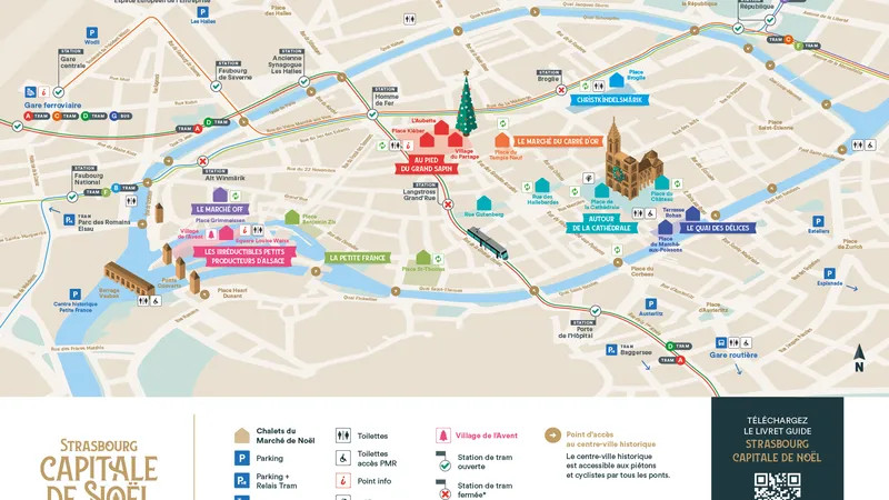 これは初めて、地図が！～ストラスブール②魅惑のパリ・だけじゃないフランス旅の楽しみ