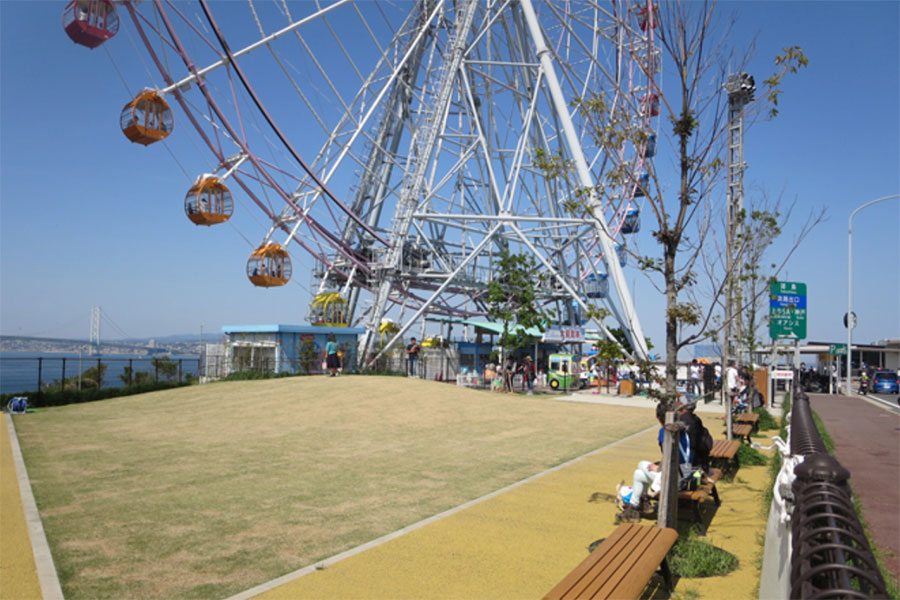 神戸淡路鳴門自動車道 淡路サービスエリアは淡路島でナンバーワンの観光スポットアワタビ
