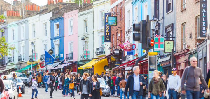 ロンドン最大級のマーケットPortobello Road Market ポートベローロードマーケット のご紹介