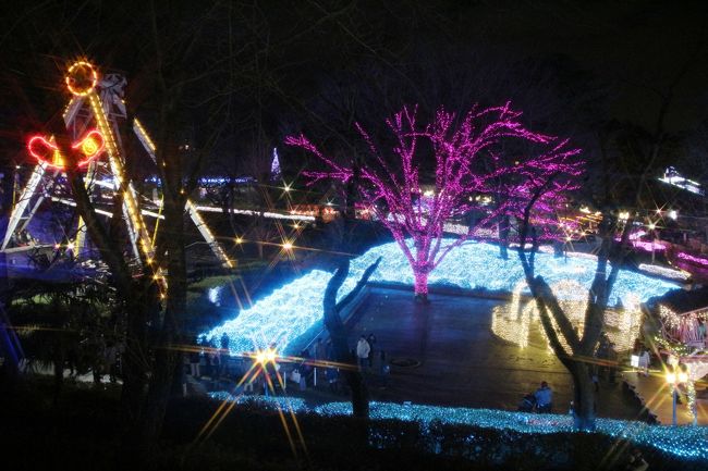 埼玉県最大！「西武園ゆうえんち」のイルミネーションは350万球の大絶景！埼玉県トラベルjp 旅行ガイド