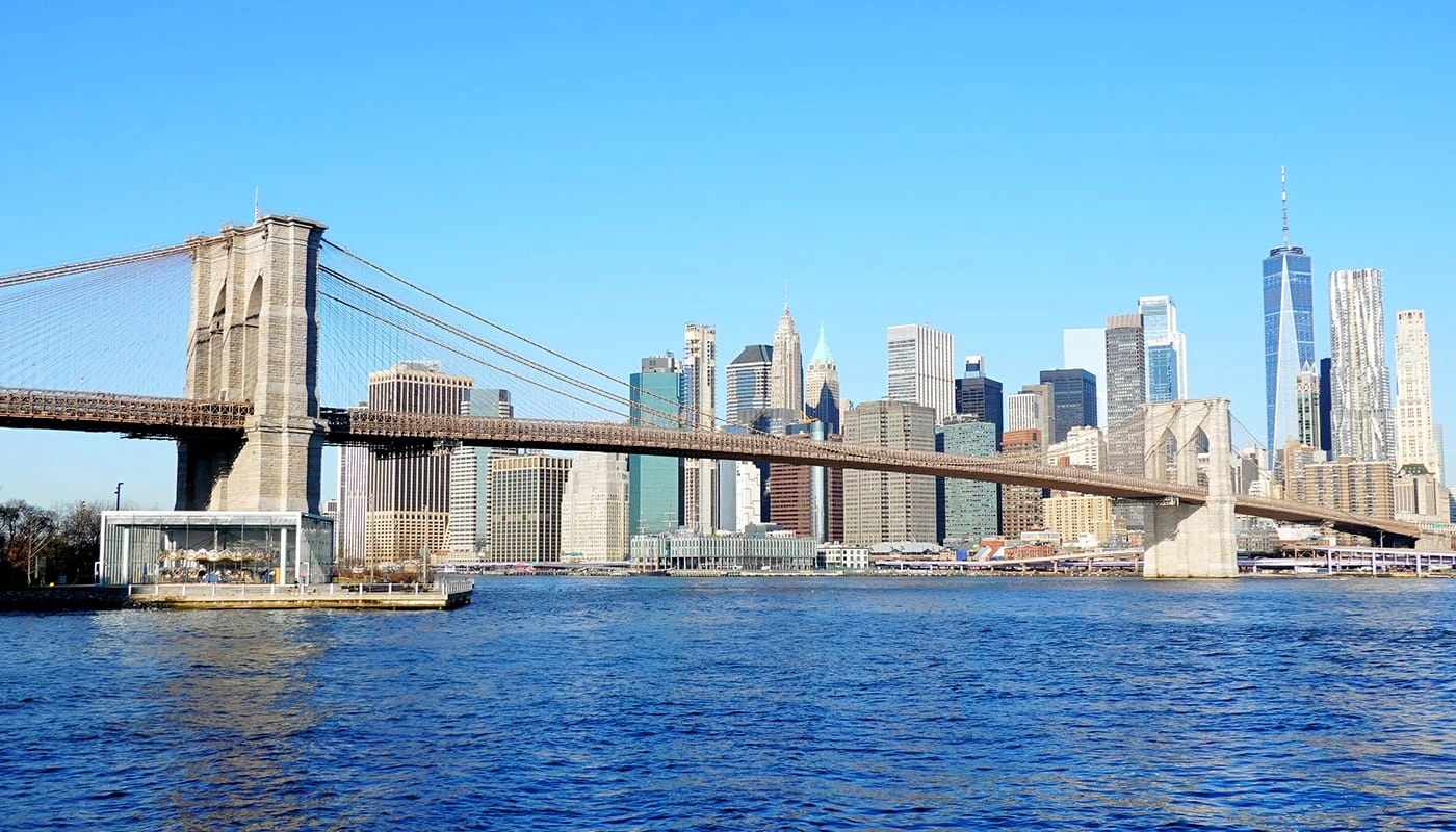 マンハッタンを一望 ブルックリンブリッジを歩こう - Mashup