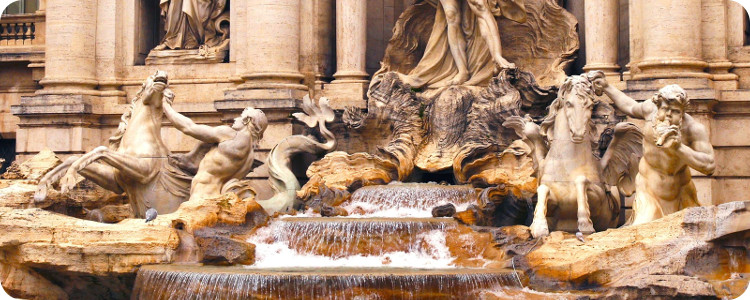 イタリア ローマのロトンダ広場の噴水とパンテオンの写真素材190298516 毎月1点無料