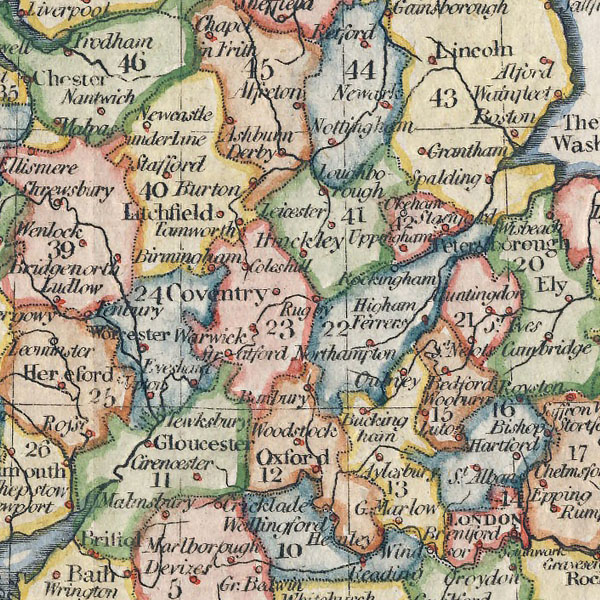 20世紀初頭古地図「イギリス北部 ウェールズ」の写真素材8498892- PIXTA