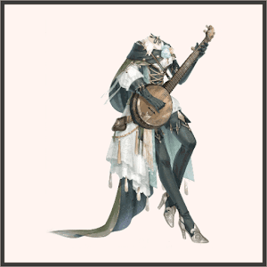 架空都市を探し求める旅人の衣装デザイン