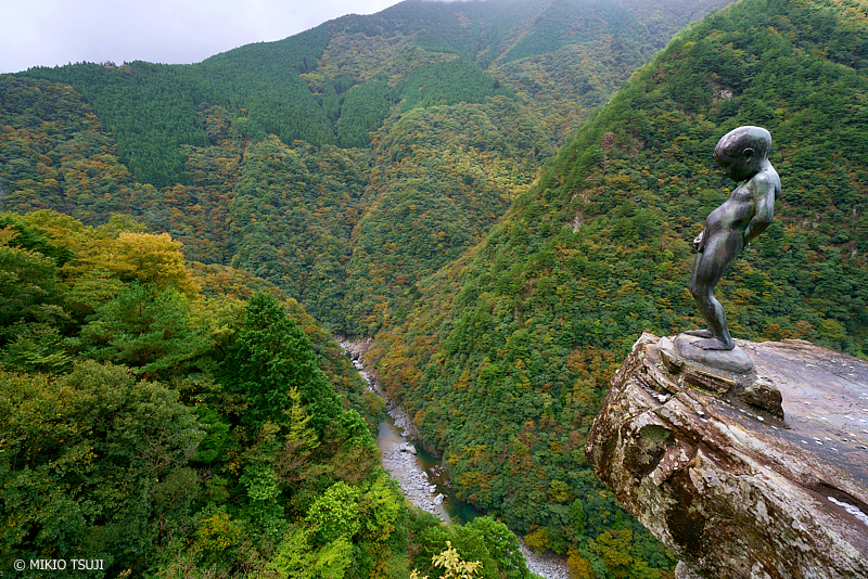 徳島 祖谷渓 祖谷渓の小便小僧 : ドライブ観光ガイド