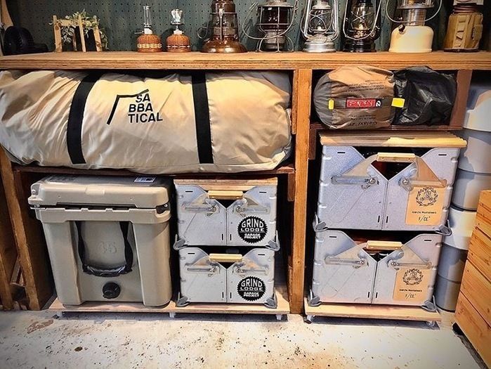 キャンプ用品をマンションに保管・収納する極意！ 実践しましたのりキャンプ