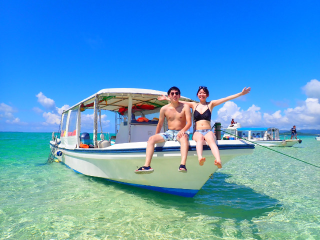 石垣島・1日 幻の島＋シュノーケリング＋マリンスポーツ10種遊び放題！アソビュ