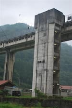 鉄道ジオラマ 宇都井駅 三江線 をジオラマに