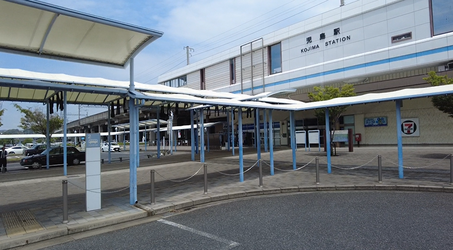 本四備讃線児島駅 3瀬戸大橋の列車を支える乗務員詰所 - タタールのくにびき －蝦夷前鉄道趣味日誌－