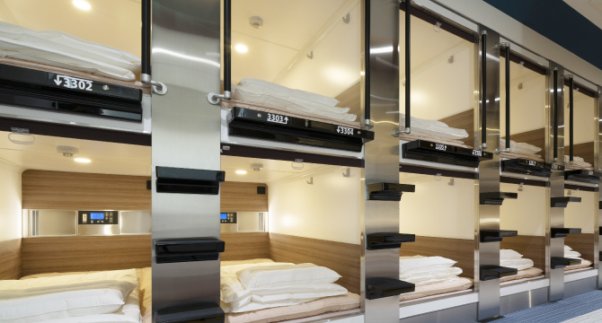 女性にもおすすめ！京都のカプセルホテルランキング楽天トラベル