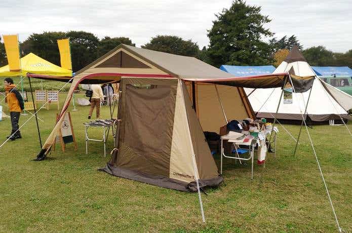 新品 未開封 小川 キャンパル ジャパンリビングシェルター5