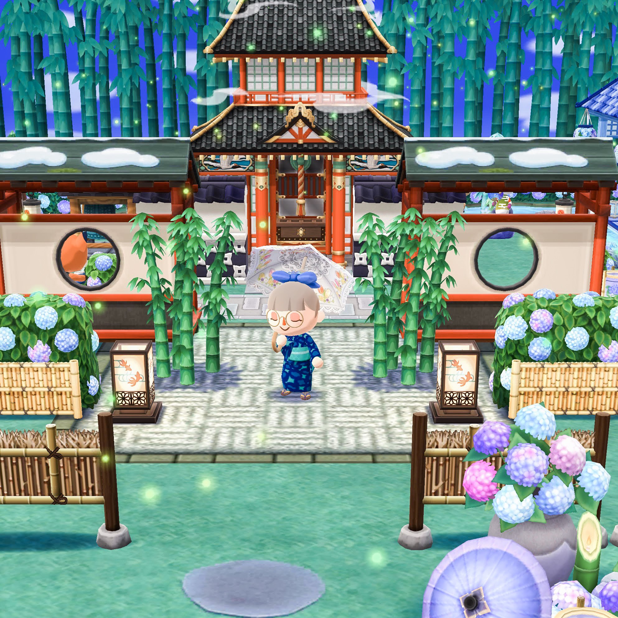 Summer resort🌿 .ポケ森ポケ森コテージポケ森インテリアポケ森レイアウトポケ森写真部どうぶつの森ポケ森夏acpcanimalcrossinganimalcrossingpocketcampInstagram