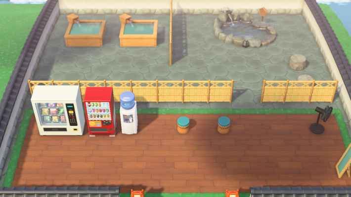 あつ森 島のエントランスと洋風住宅街 島開発進捗島紹介- メレンゲのぬくもり