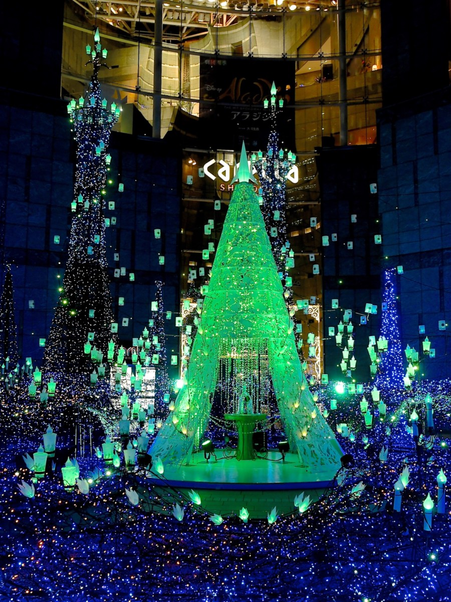 カレッタ汐留でディズニープリンセスの世界観あふれる冬のイルミをるるぶ&more