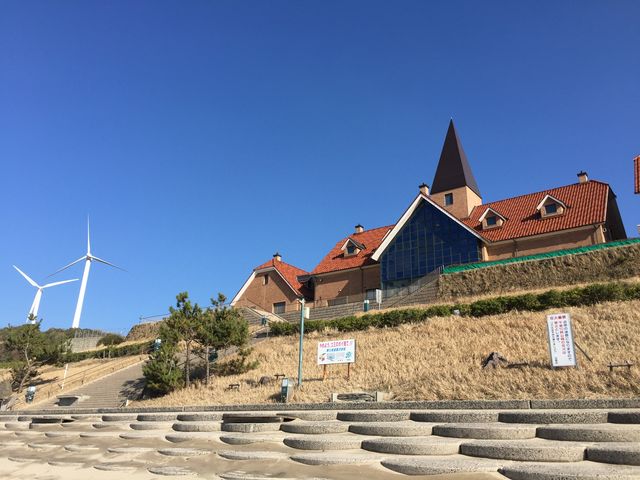 島根県 道の駅キララ多伎 コバルトブルーの海が広がるキララビーチの写真素材80437717- PIXTA