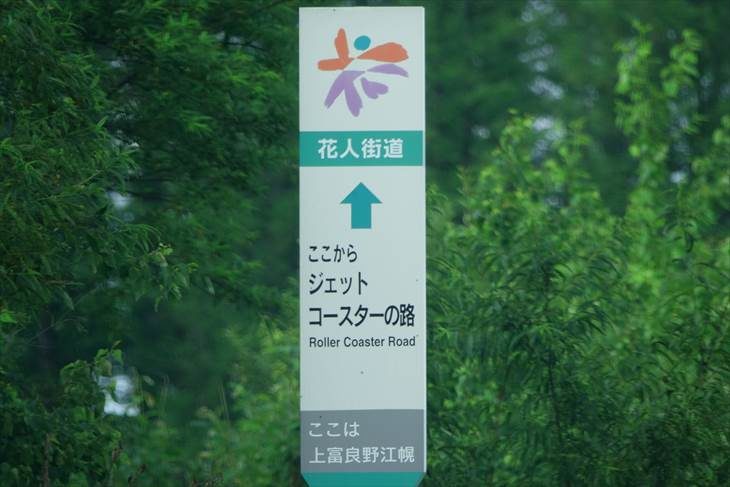 ジェットコースターの路から千望峠へ♪