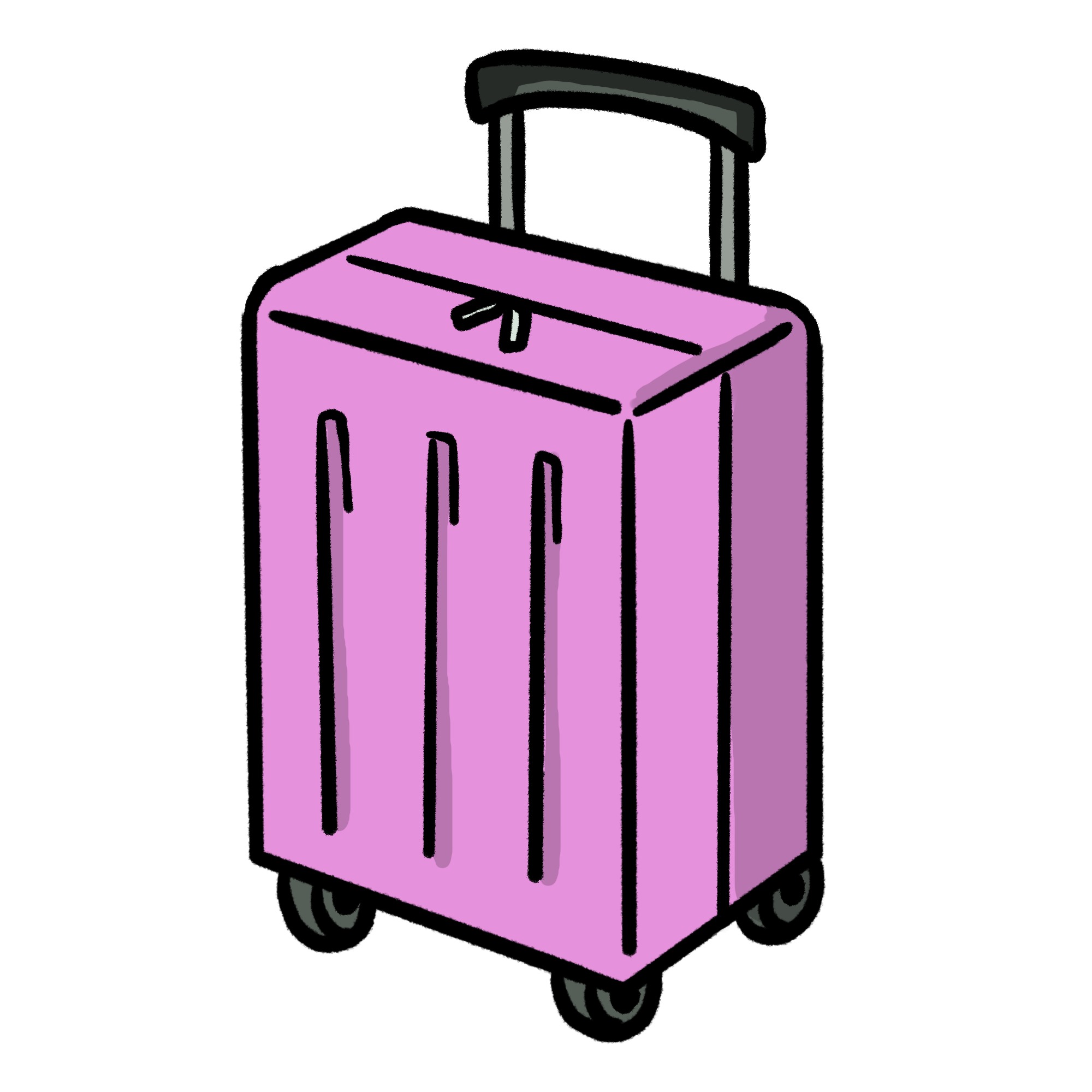 スーツケースイラスト - No: