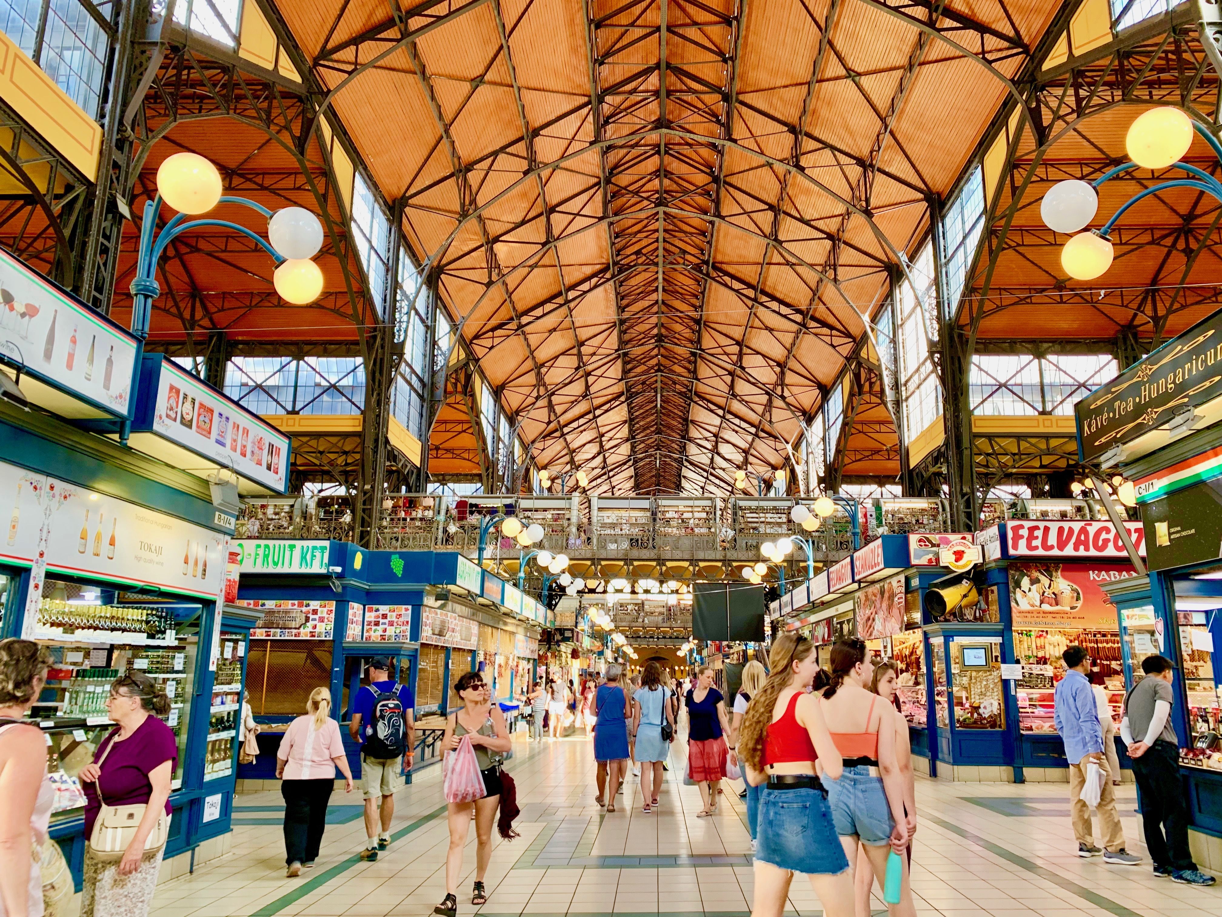 ブダペスト中央市場 Nagy Vásárcsarnok