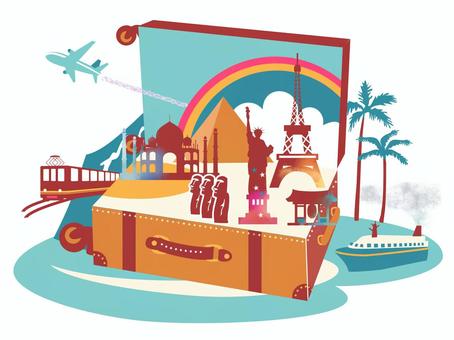 海外旅行のアイコンフリーのアイコンイラスト素材 icon-pit