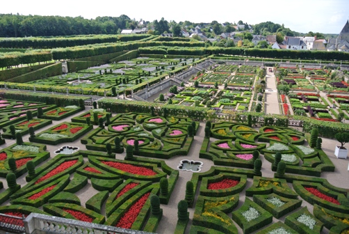 写真 - ヴィランドリー城の庭園 -