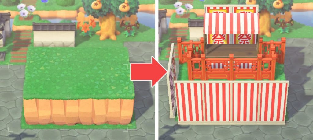 あつ森 海沿いの小さな園芸屋さんがオープンしたよ -