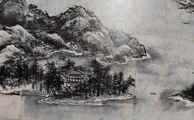 天橋立図＝熙生紫花美術館