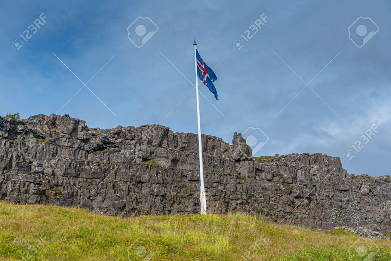 アイスランドのアルシングの地の写真・画像素材-Snapmart スナップマート