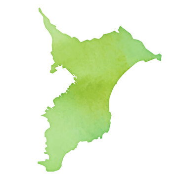 千葉県の白地図と市町村の合併情報