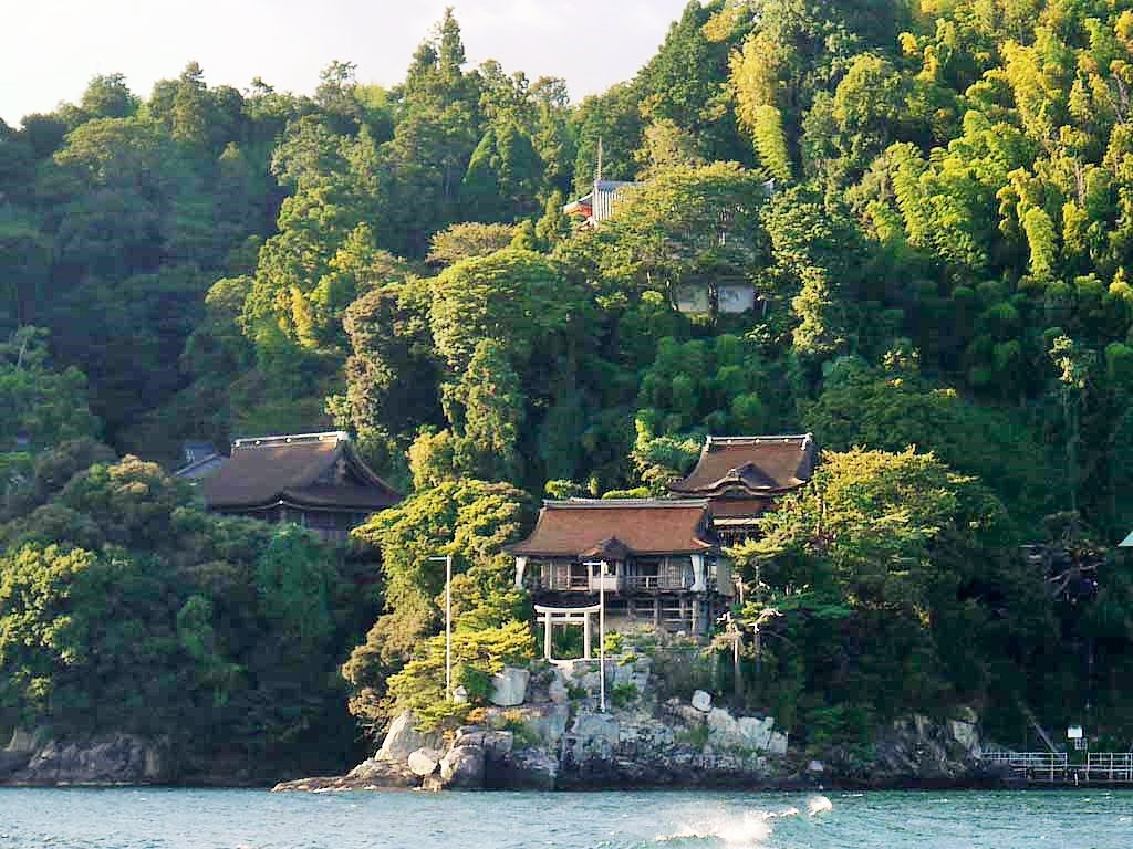竹生島の都久夫須麻神社⑬招福弁財天 : エナガ先生の講義メモ