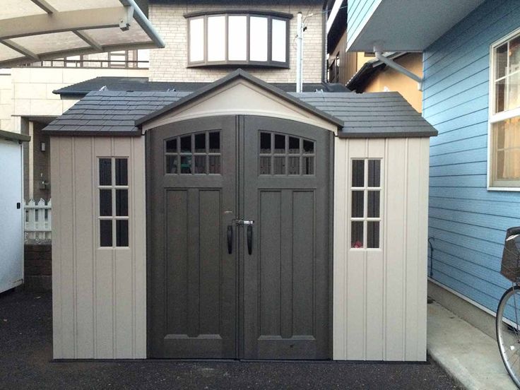 作業台 コストコ ガレージ ナンバープレート 物置