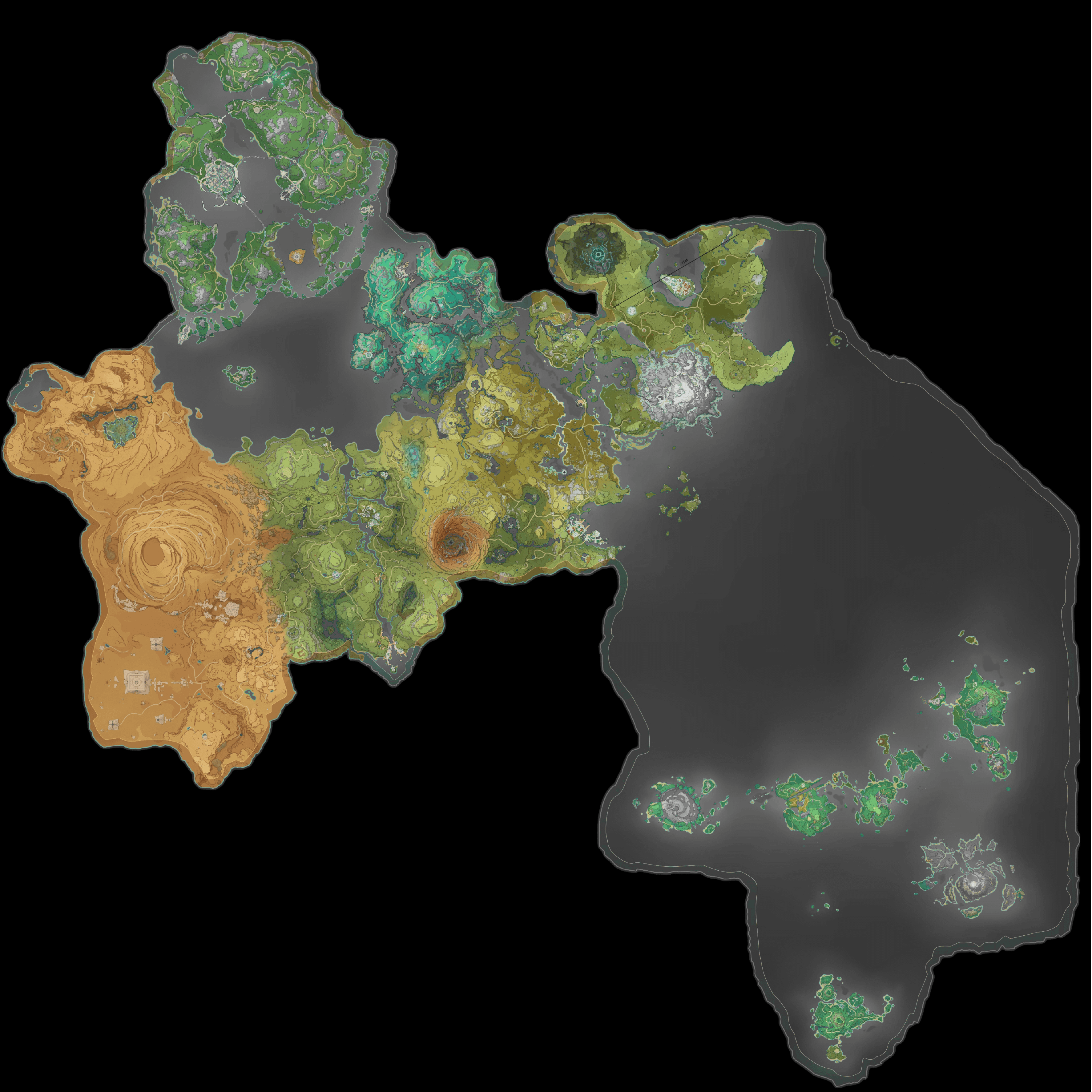 原神 テイワットマップに地下マップが登場 –