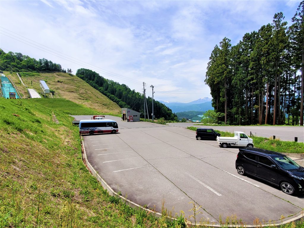 極熱野沢温泉 大湯ヴォクシーがゆく
