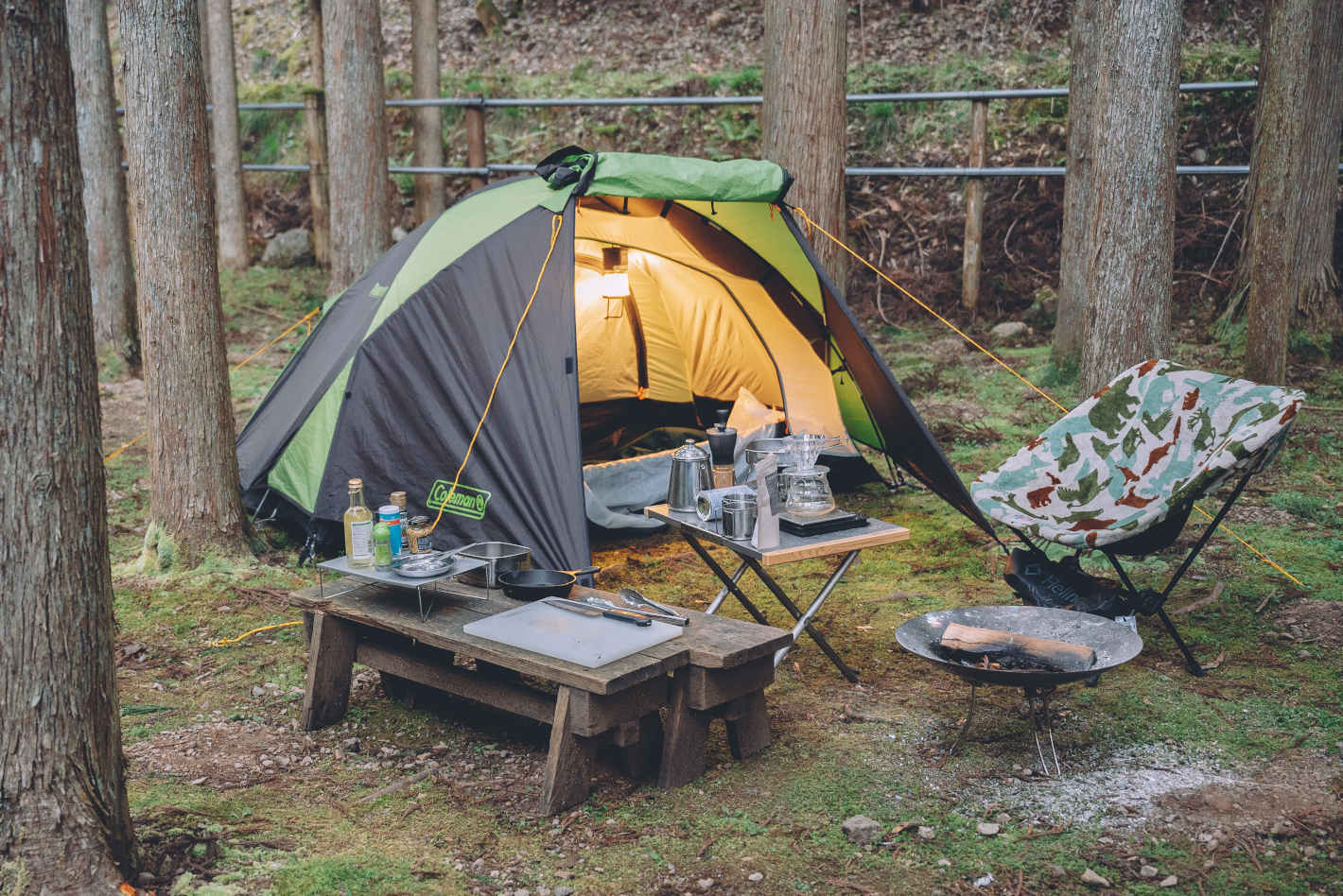 キャンプ場 撮影 キャンプコーディネート NONIWA –