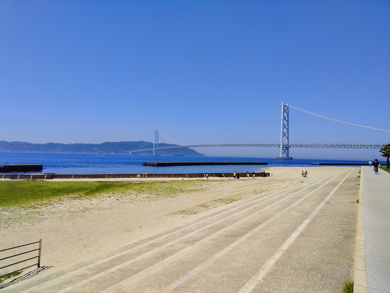 カメラ女子におすすめフォトスポット 明石海峡大橋を撮るならここ公式 淡路島西海岸 by