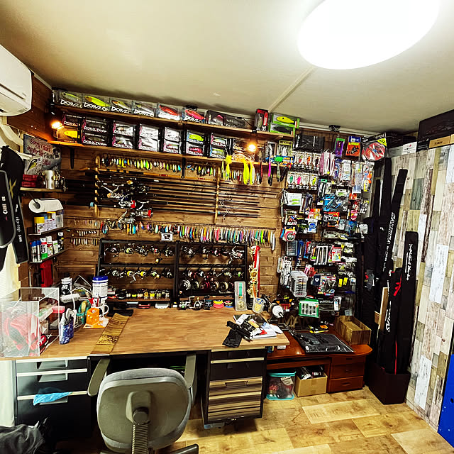 釣り部屋」のアイデア 22 件インテリア 収納,