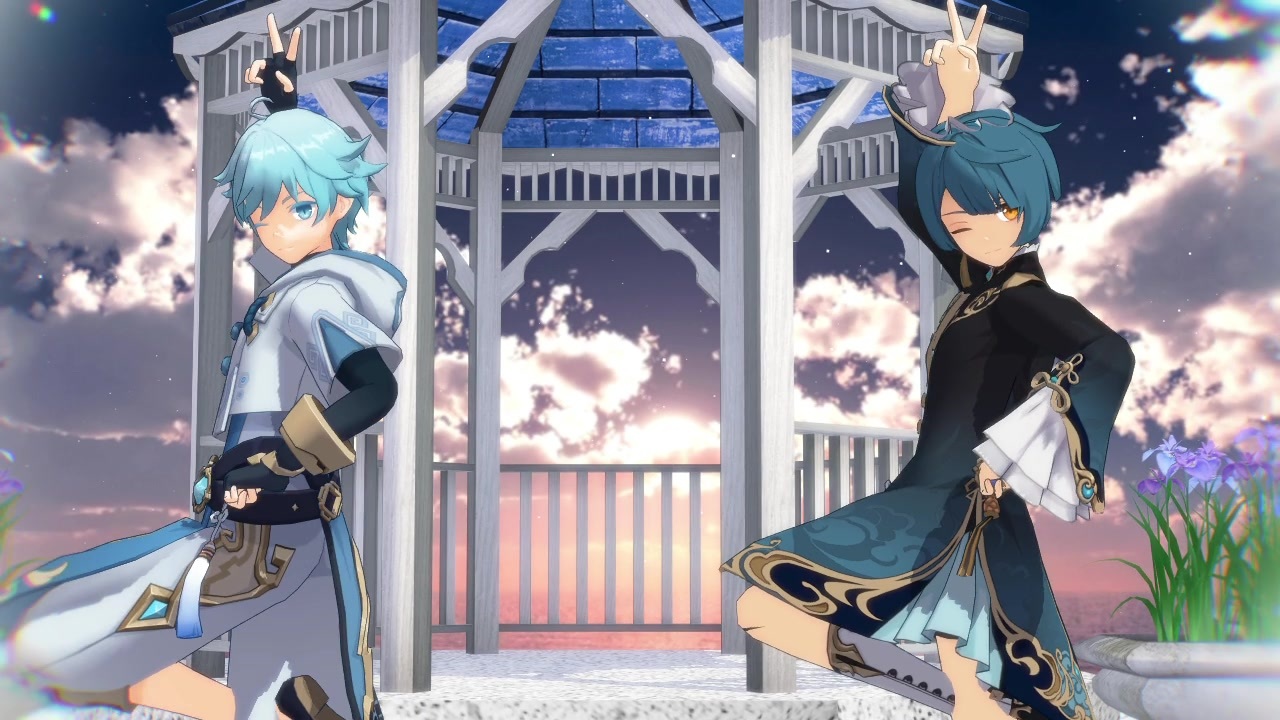 🍨📘♥️♥️chongqiuxingqiuchongyun重行行秋重雲genshinimpactfanartgenshinimpact原神イラスト