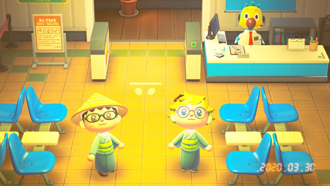 あつ森 この発想は無かった!飛行機内を再現した投稿が話題に! -