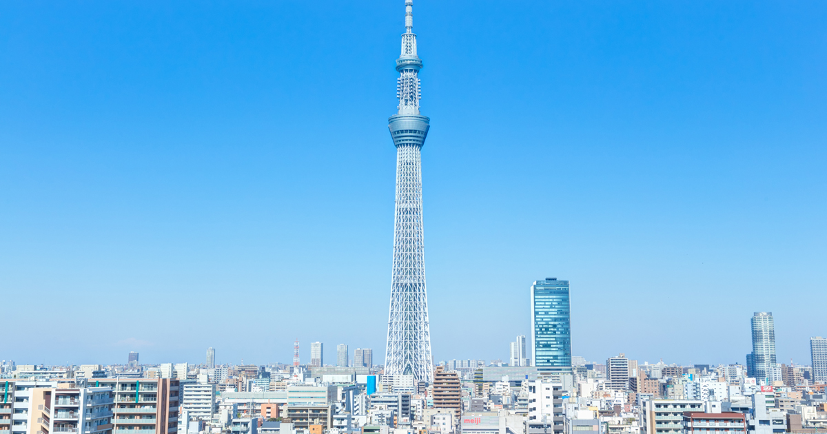 ＼昼も夜も楽しめる、隅田川沿いの絶景散歩道 , すみだリバーウォーク – DAY
