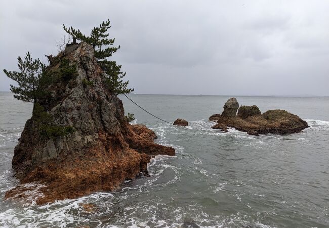 岸壁からのサゴシゲーム 男女岩 手前岸壁 島根県松江市美保関釣りぽ