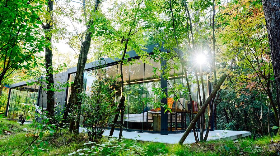 新型アウトランダーPHEVで山梨にグランピングに行ってきました② THE FOREST施設編-