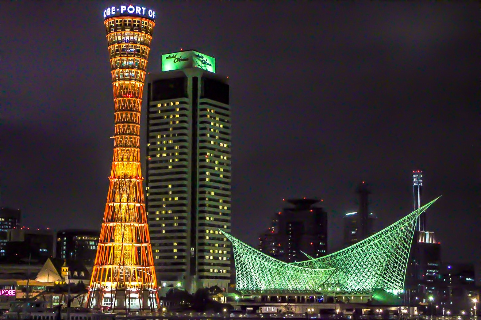 神戸 三宮、ハーバーランド の夜景デート&夜景撮影スポット