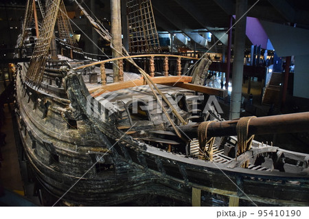 春旅☆ストックホルム ヴァーサ号博物館の船内 : 旅いちご