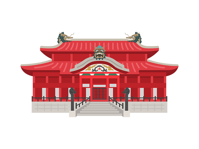 90点を超える首里城のイラスト素材、ロイヤリティフリーのベクター素材グラフィックスとクリップアート - iStock沖縄, 厳島神社,