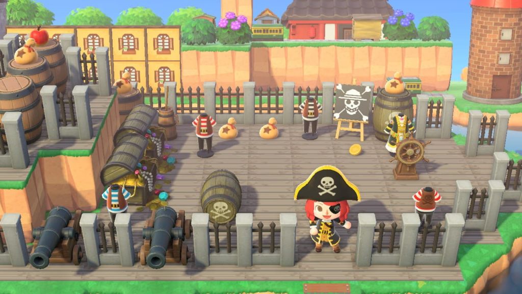 あつ森アプデ つねきちの船まで続く港を作ってみた。 あつまれ