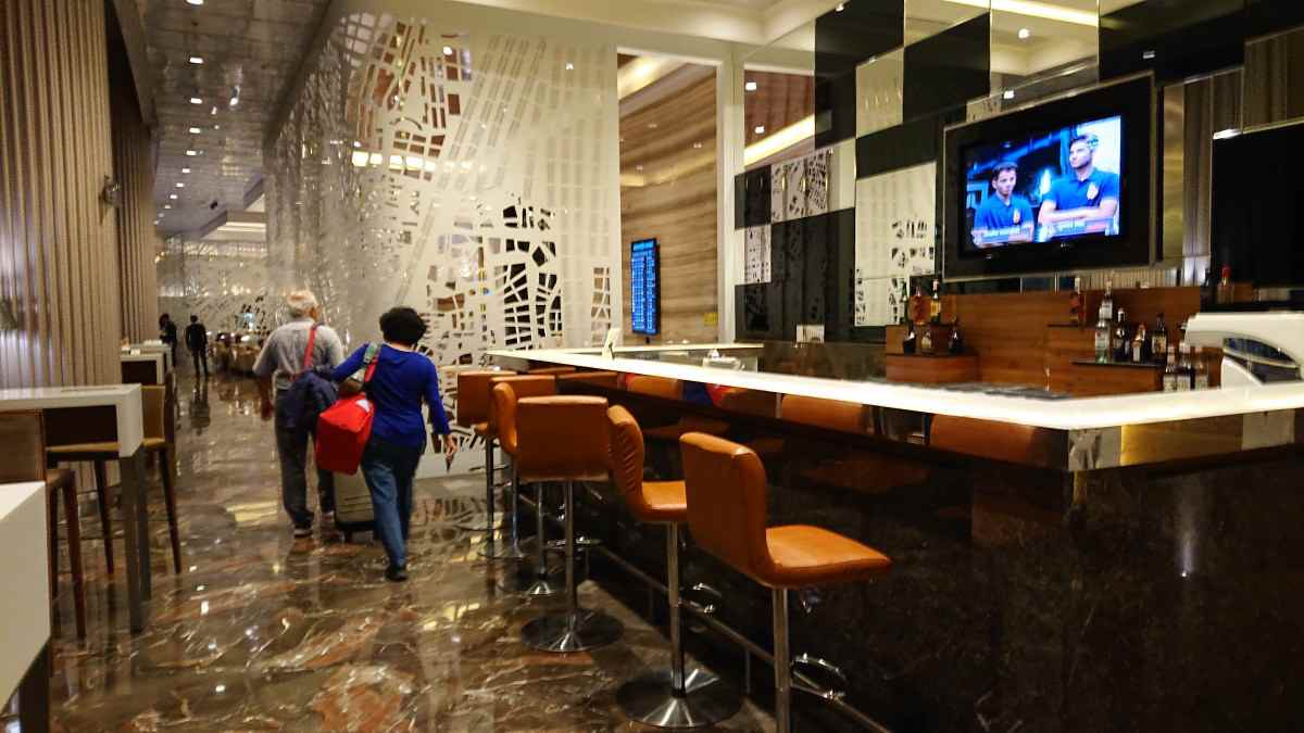 GVKラウンジ ムンバイ国際空港 訪問記万国旅行塾・読書塾