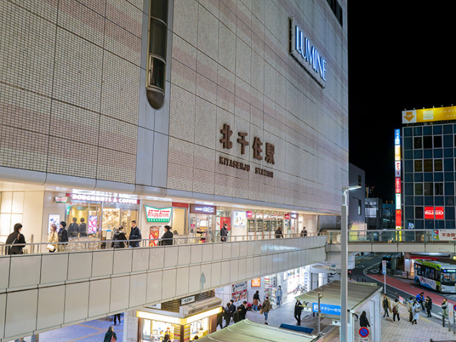 北千住駅の構内図 - 駅の情報