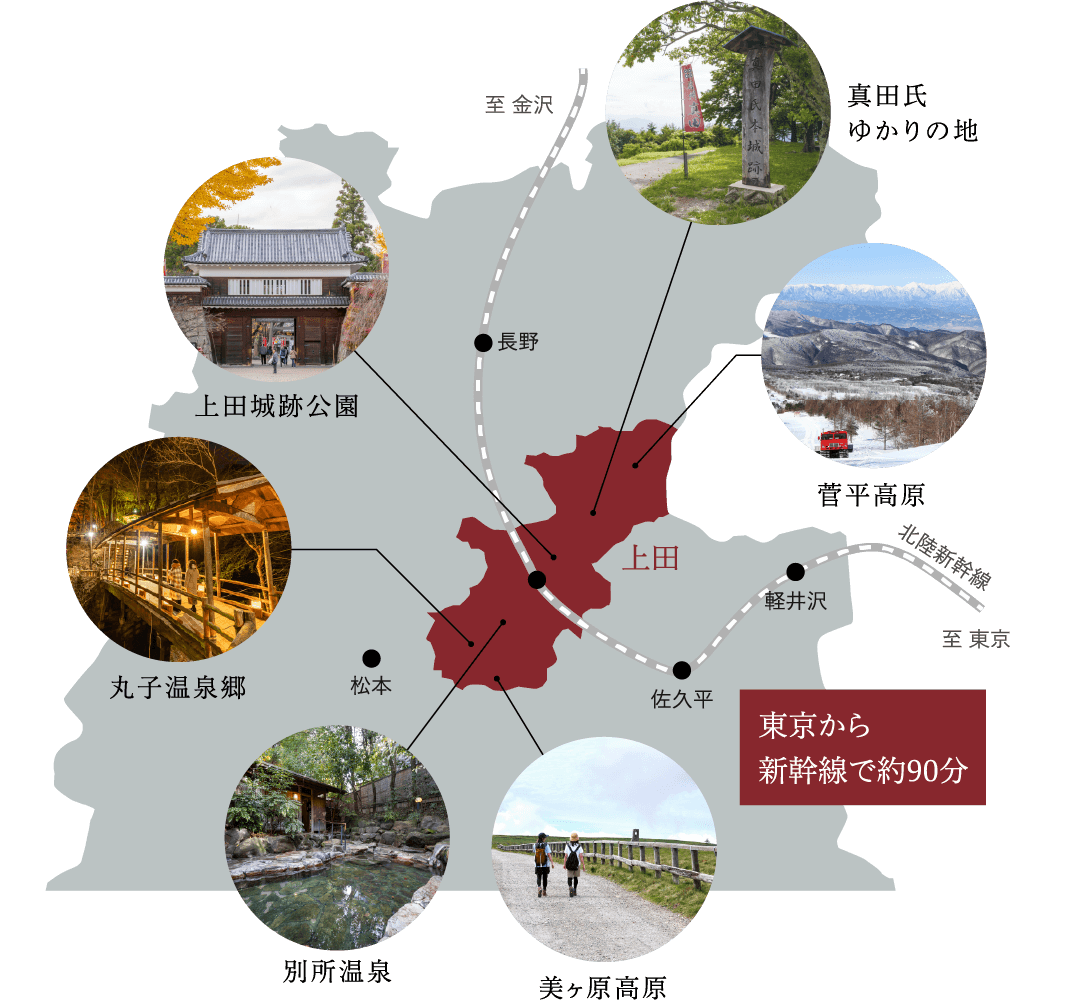 長野県上田市にある一度は行ってみたい観光スポット5選！ながのWEBタウン情報