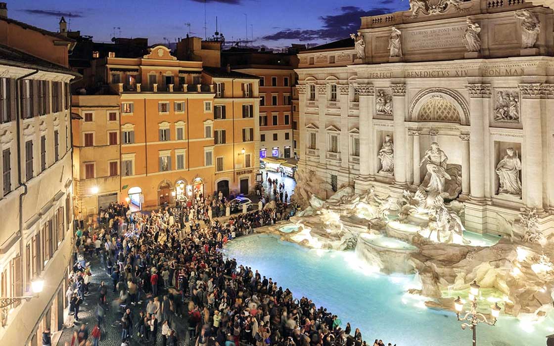 ローマの観光名所③：トレビの泉と楽しい秘話を紹介します by 現地ガイドアーモイタリア