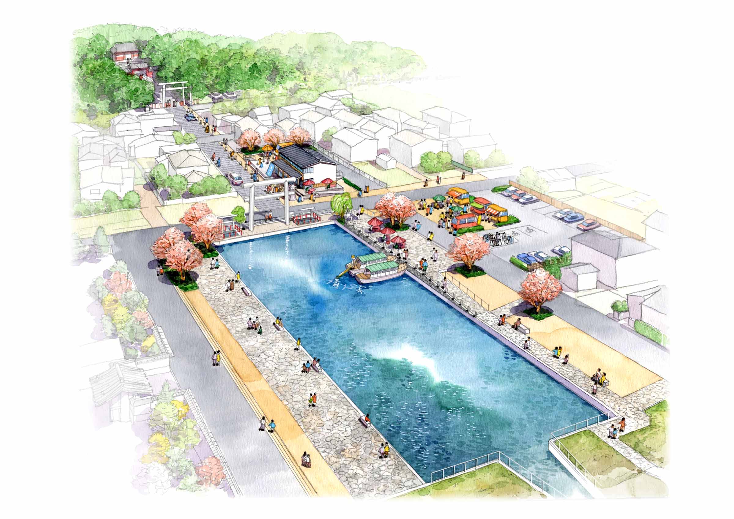 息栖神社周辺地域振興拠点施設「息栖にぎわいテラス」の整備進捗状況 - 神栖市魅力情報発信ポータルサイト「カミスミカ」